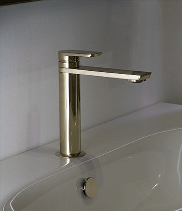 Kara Nickel Basin Mixer (37AA)