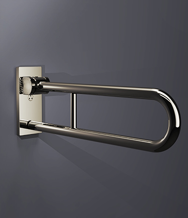 Helo Nickel Hinged Double Grab Bar (NK7)