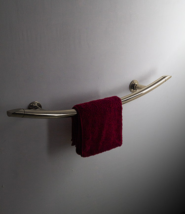 Katana Nickel Heated Towel Bar (KT1N)