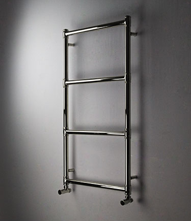 Nouveau Classic Nickel Heated Towel Rail (179SN)