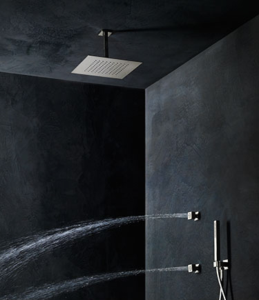 Penthouse Nickel Ceiling Shower Head (78TN)