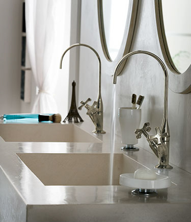 Piccadilly Nickel Basin Mixer Tap (40AN)