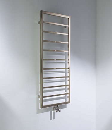 Plaza Nickel Heated Towel Rail (174NK)