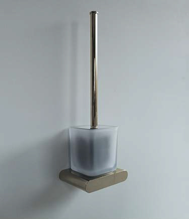 Spa Nickel Wall Mounted Toilet Brush (162HN)