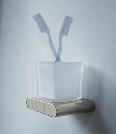 Spa Nickel Wall Mounted Toothbrush Holder (162EN)