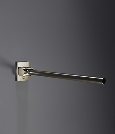 Etch Nickel Removable Hinged Straight Grab Bar (NK2)