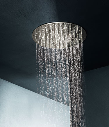 Studio Nickel Rainfall Shower Head (75UN)