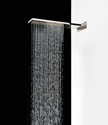 Soak Nickel Rain & Waterfall Shower Head (77ZN)