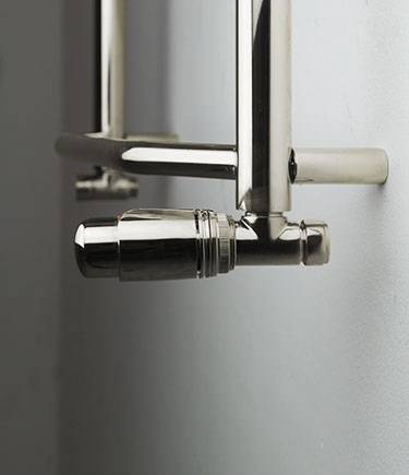 Nickel Thermostatic Angled Valves (V4AN)