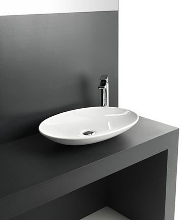 Nouveau Classic Ceramic Counter Wash Basin (15A)