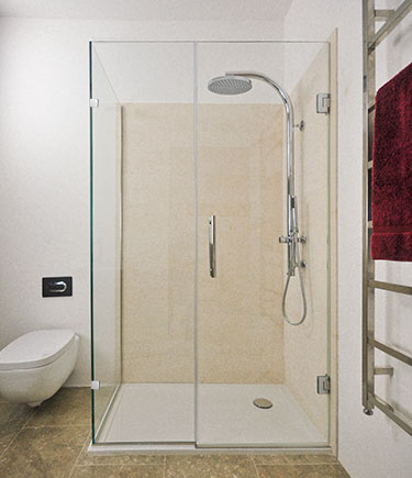 Pacific Frameless Shower Enclosure in 10mm Glass (68X)