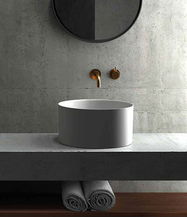 Pastel Small Round Counter Basin (NP5)