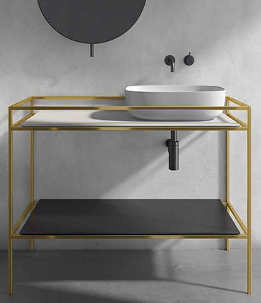 Pastel Floor Mounted  Washstand (NP8F)
