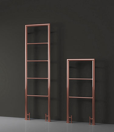 Milli Copper Heated Towel Rail (58AA)