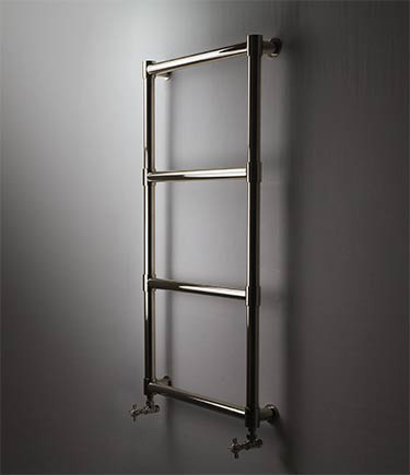 Round Chunky Nickel Towel Rail (172N)