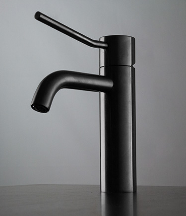 Progressive Black Chrome TMV3 Compatible Basin Mixer Tap (PT1BC)
