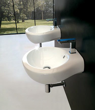 Pure Small Wall Hung Basin (9B)