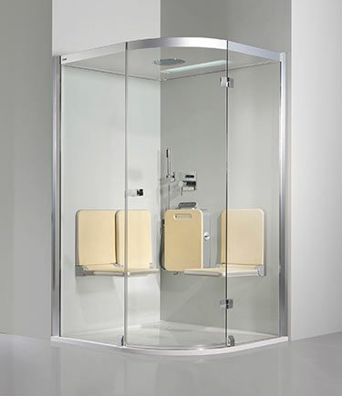 Quadro Steam Room & Shower Enclosure System (82P)