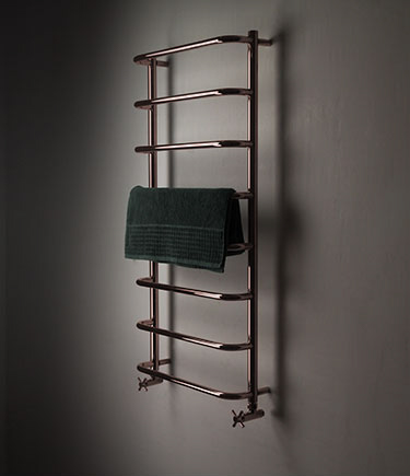 Archie Rose Gold Heated Towel Rail (178RG)
