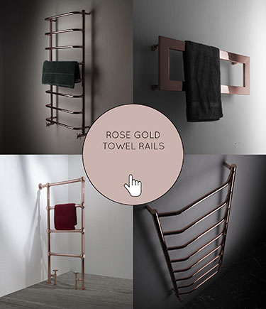 Rose Gold Towel Rails