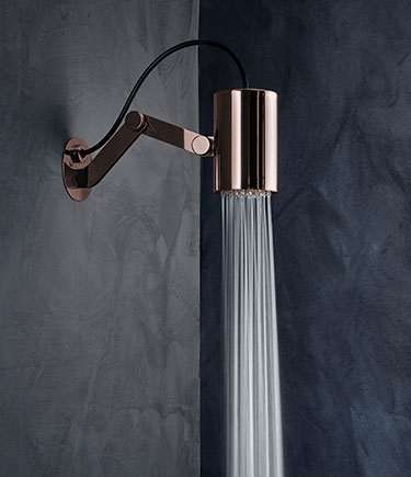 Exo Rose Gold Adjustable Shower Head (75MRG)