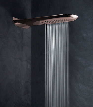 Dorsal Rose Gold Rain & Waterfall Shower Head (75ERG)