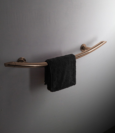 Katana Rose Gold Heated Towel Bar (KT1RG)