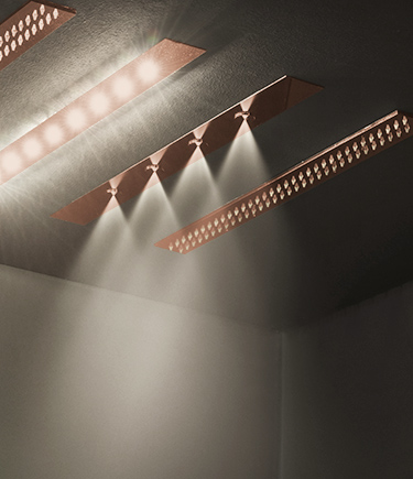 Line Rose Gold Mist Shower Head (75ZRG)