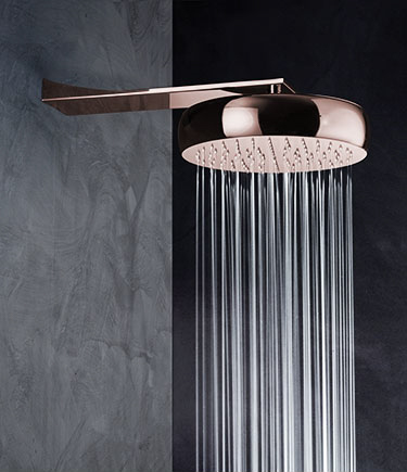 Orb Rose Gold Shower Head (75JRG)