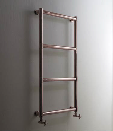 Rose Gold Heated Towel Rails