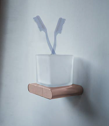 Spa Rose Gold Toothbrush Holder (162ERG)