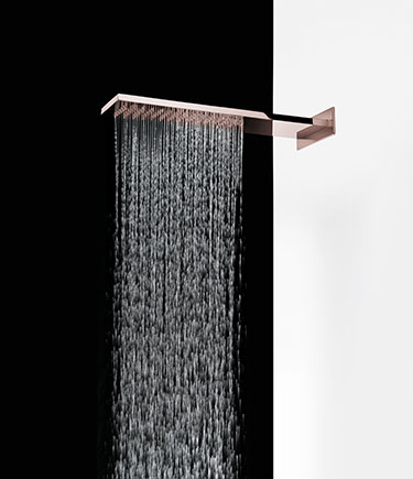 Soak Rose Gold Rain & Waterfall Shower Head (77ZRG)