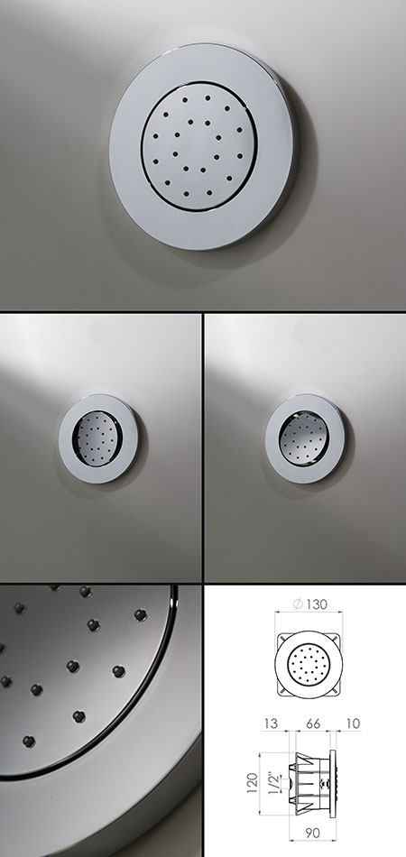 Round Recessed Body Jets (80J)