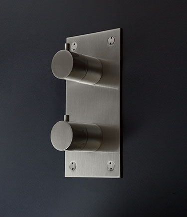 Brushed Nickel Thermostatic Shower Valve (36JJ)