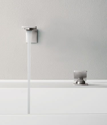 Slimm Basin Mixer & Wall Spout (51DD)