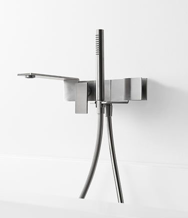 Slimm Wall Mounted Bath Tap & Shower (51EE)