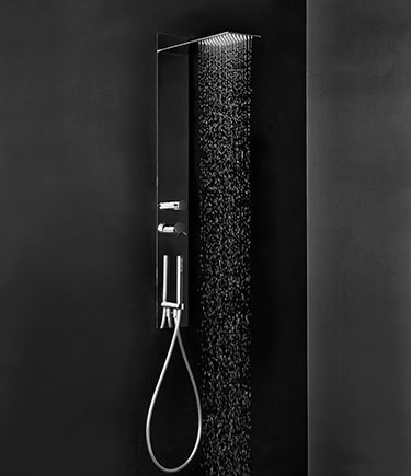 Slim Recessed Stainless Shower Column (78DS)