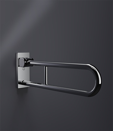 Etch Removable Hinged Double Grab Bar (ET1)
