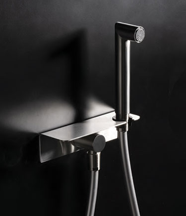 Stainless Handheld Shower & Shelf (79KS)