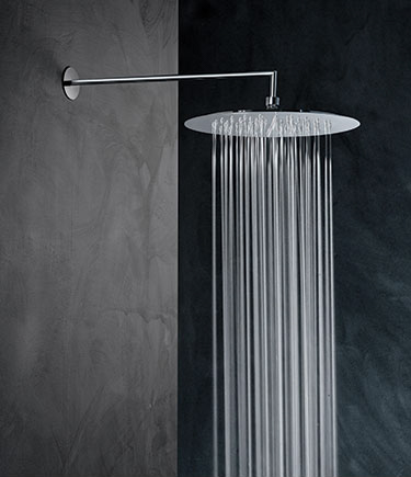 How to clean a fixed rainfall shower head