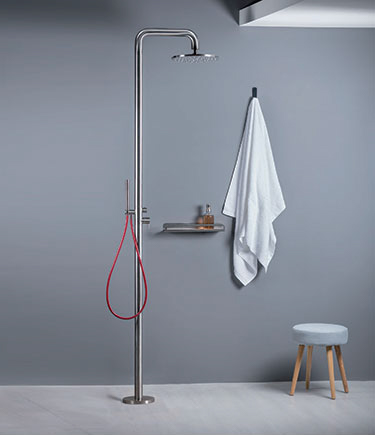 Concrete Floor Standing Shower Column (31M)