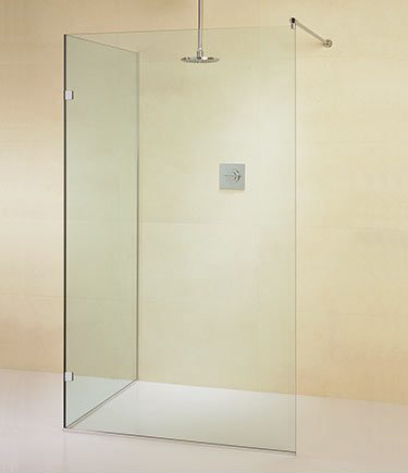 Surf Frameless Walk In Shower 10mm Glass (68E)