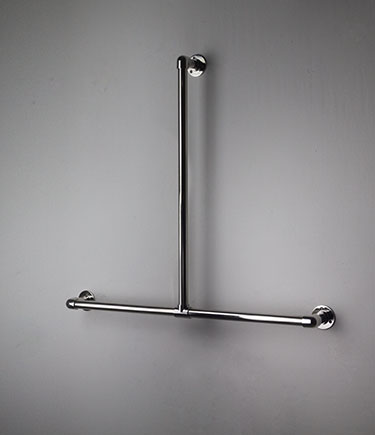 Classic Chrome T-Shaped Grab Bar (150T)