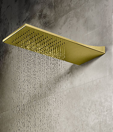 Textured Rain & Waterfall Shower Head (75TX)