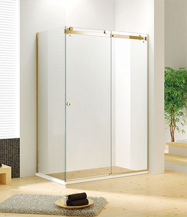 Viennese Sliding Door Shower Enclosure in 10mm Glass (68QE)