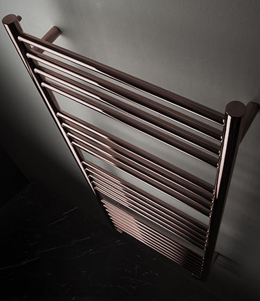 Polished Rose Gold Towel Rail (57CRG)