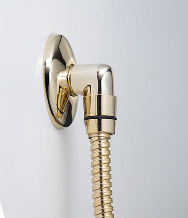 Gold Shower Wall Elbow (43PP)