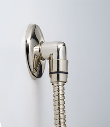 Nickel Classic Shower Wall Elbow (49PP)