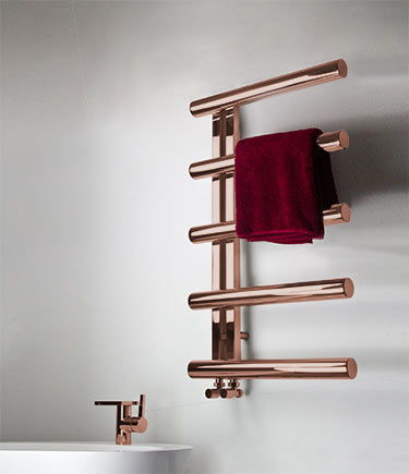 Tubular Copper Towel Warmer (58PC)