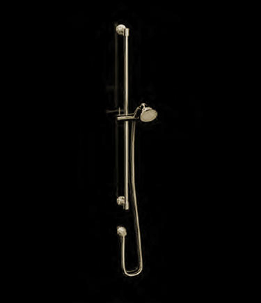 Twist Brass Shower & Slide Rail (47BM)